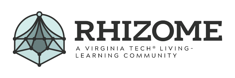 The Rhizome Living-Learning Community logo